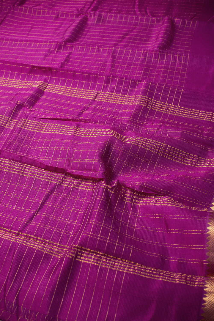 Mangalagiri Silk Cotton Saree - Matkatus 