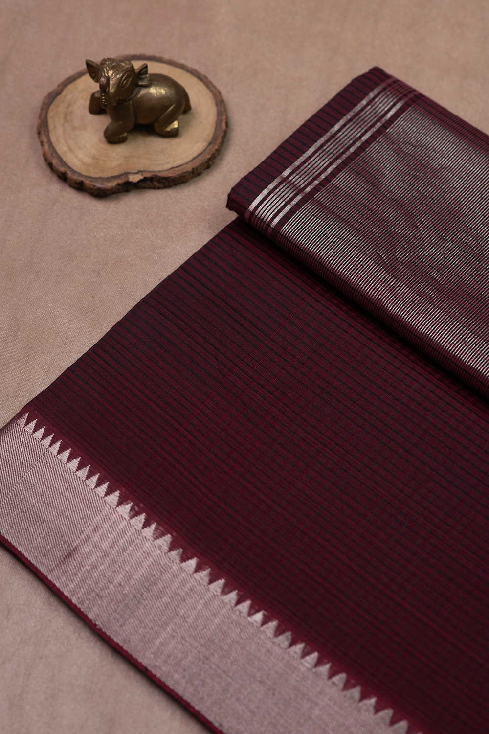 Mangalagiri Bordered Saree - Matkatus 