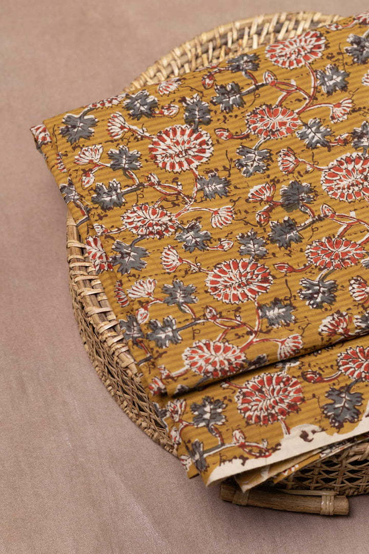 Block Printed Fabric-Matkatus 