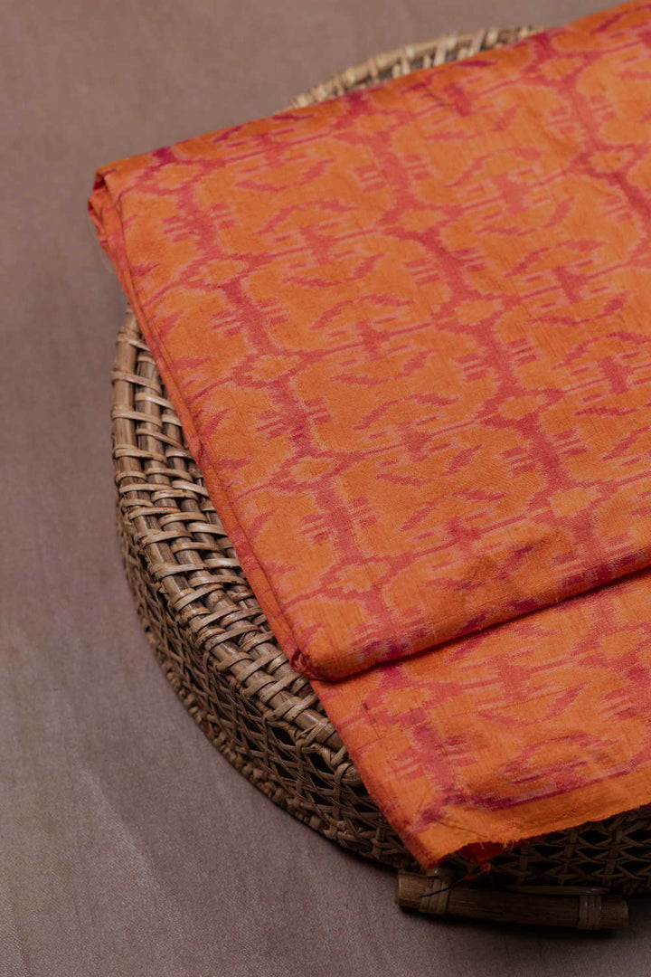 Ikat silk & Silk Cotton Fabric - Matkatus 