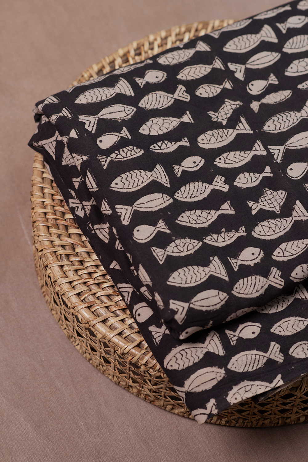 Block Printed Fabric-Matkatus 