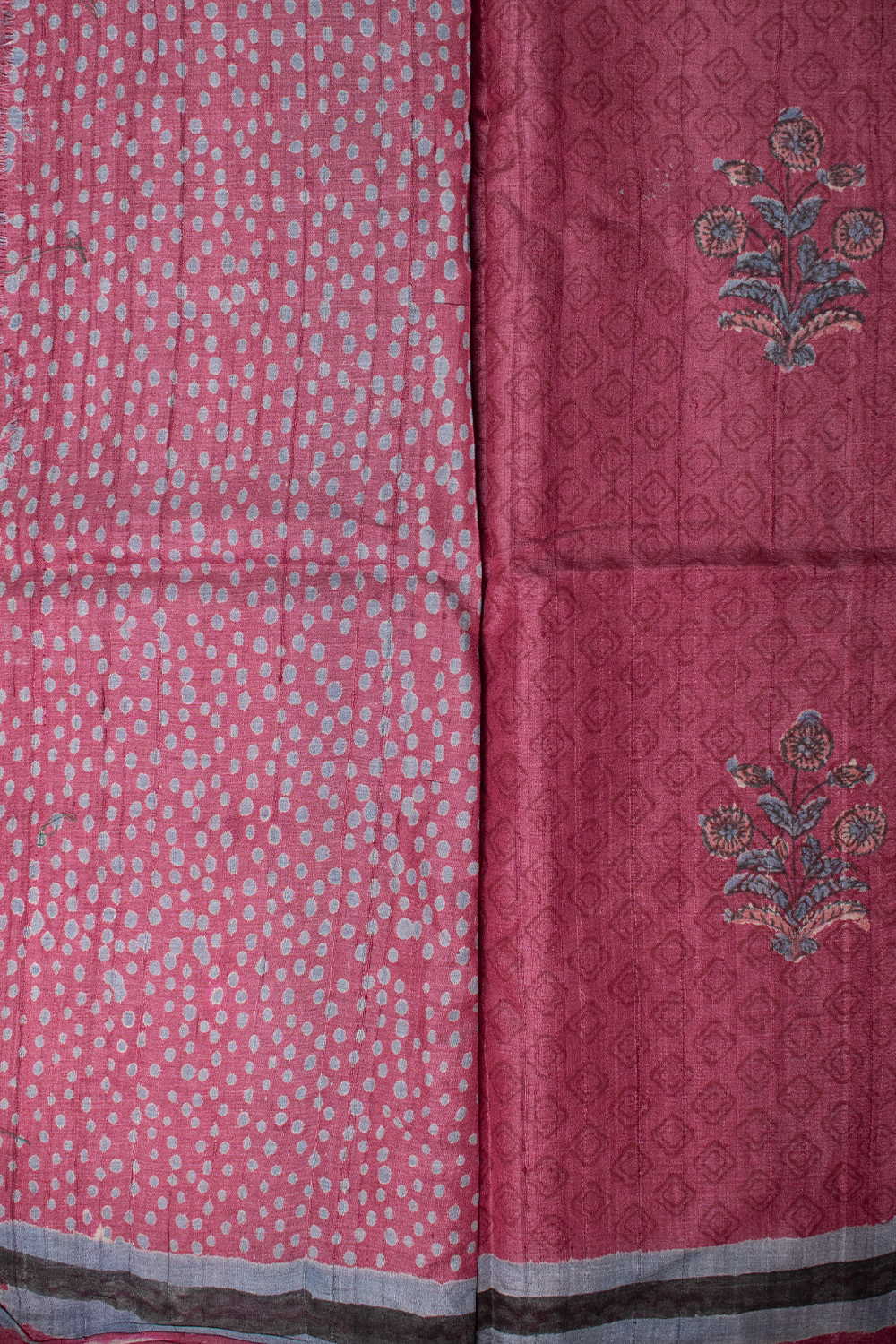 Tussar Silk Saree - Matkatus 