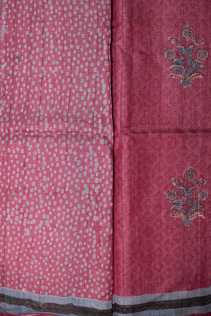 Tussar Silk Saree - Matkatus 