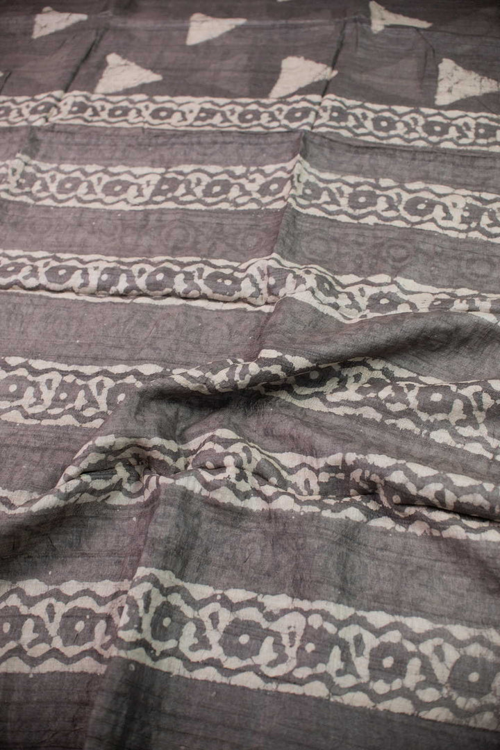 Tussar Silk Saree - Matkatus 