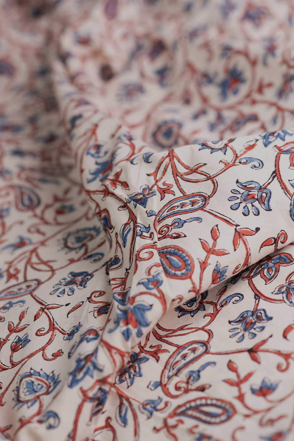 Block Printed Fabric- Matkatus 