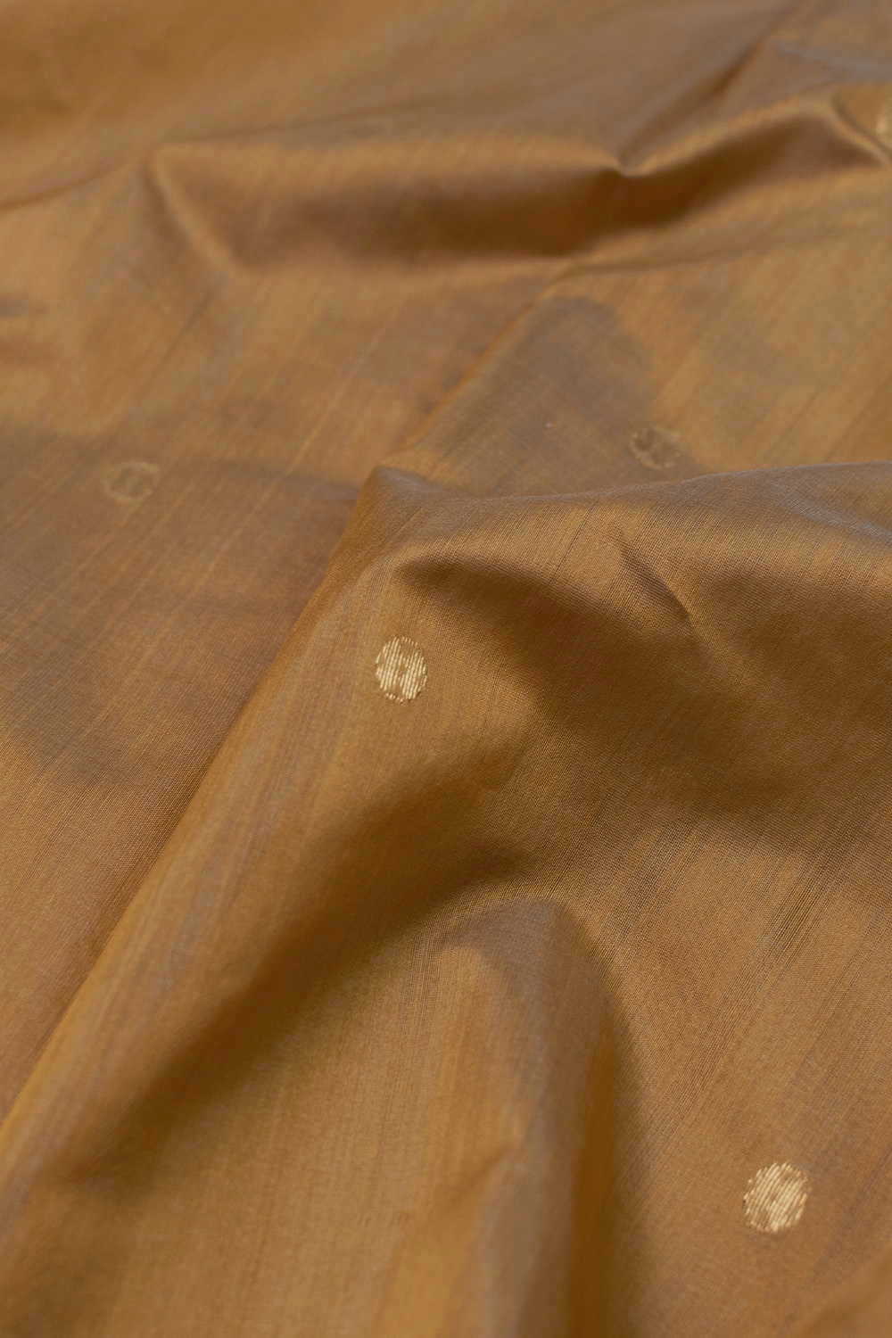 Honey Yellow Chanderi Silk Cotton Fabric - 0.9m