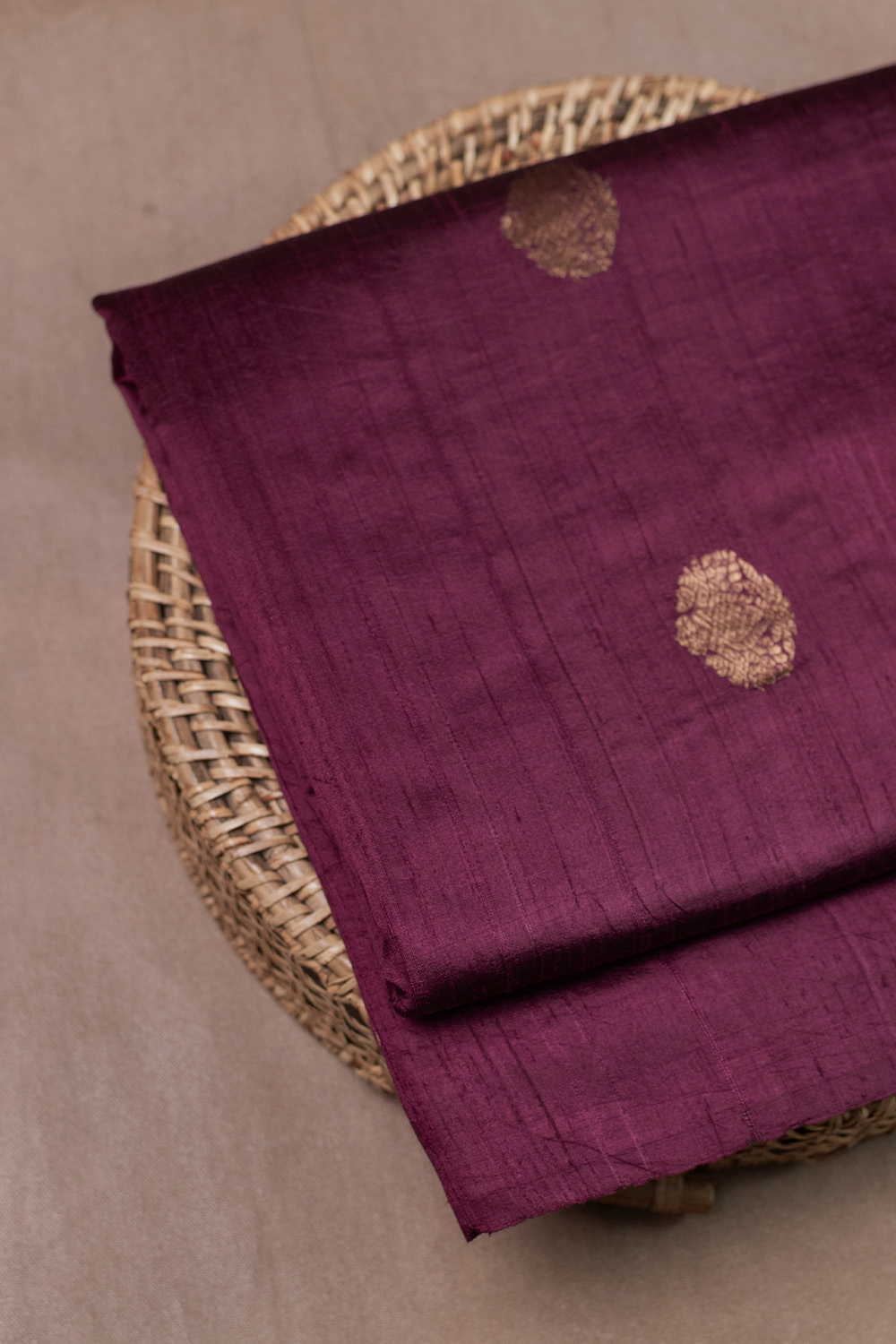 Traditional Motifs Banarasi Silk Fabric - 1.85m