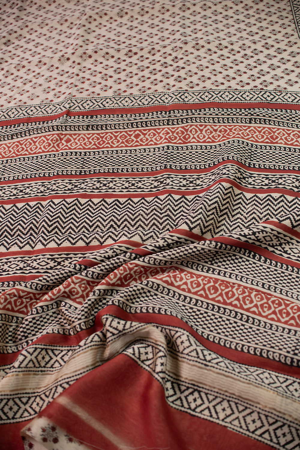 Block Printed Fabric-Matkatus