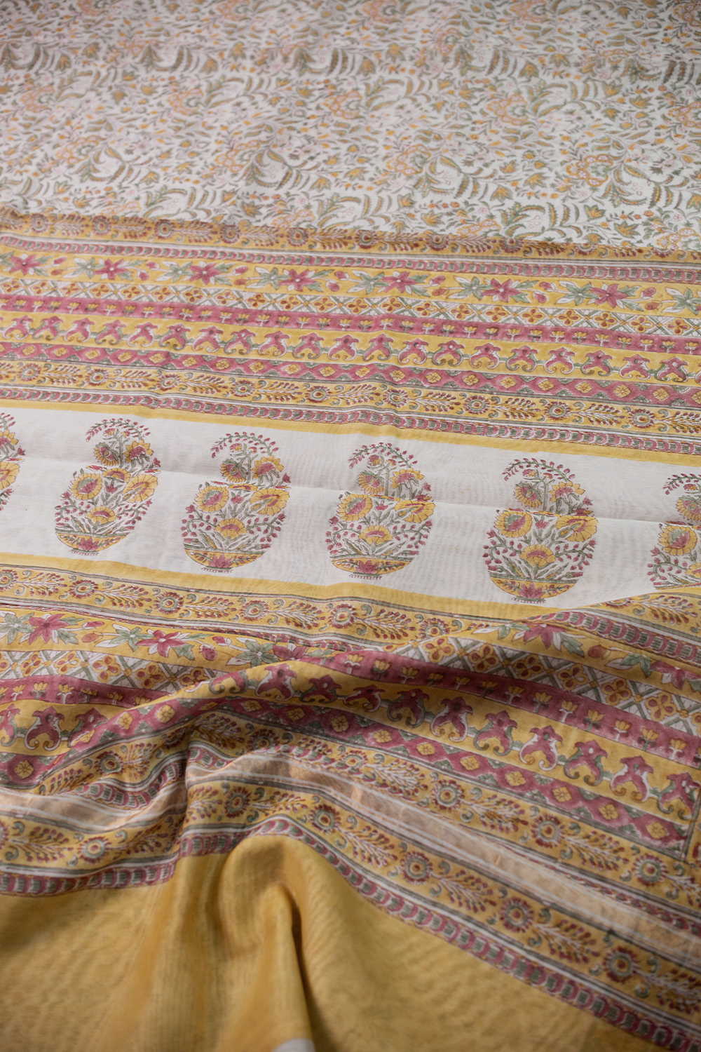 Block Printed Fabric-Matkatus