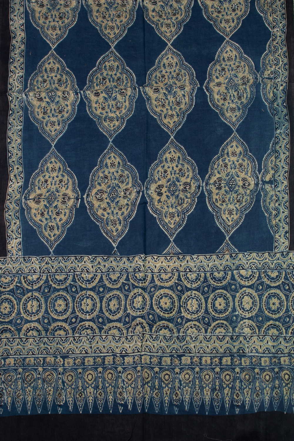 Ajrak Cotton Dupatta - Matkatus 