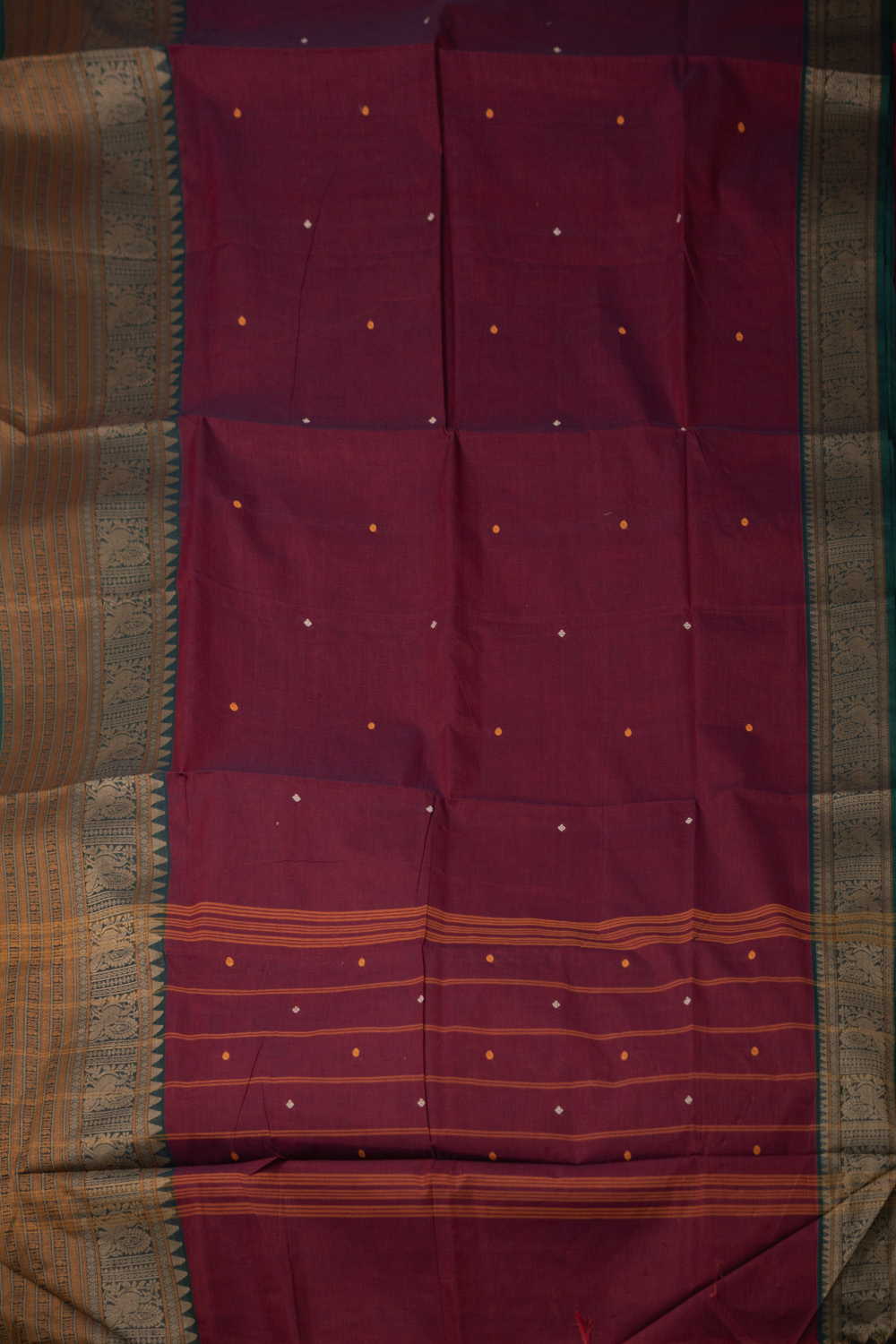 Traditional Cotton Saree - Matkatus 