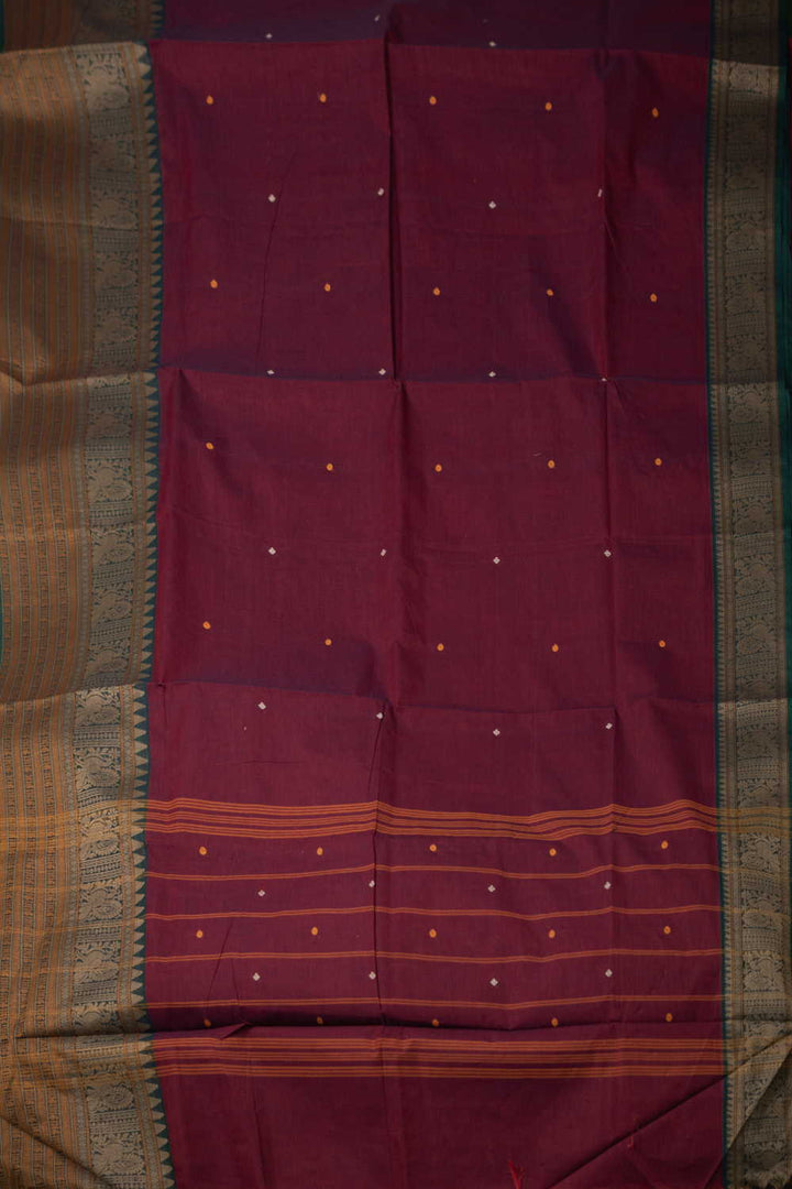 Traditional Cotton Saree - Matkatus 