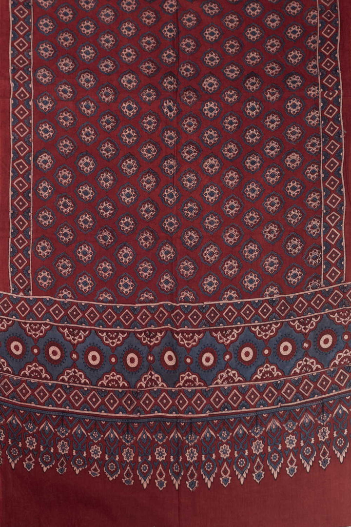 Ajrak Print Dupatta - Matkatus 