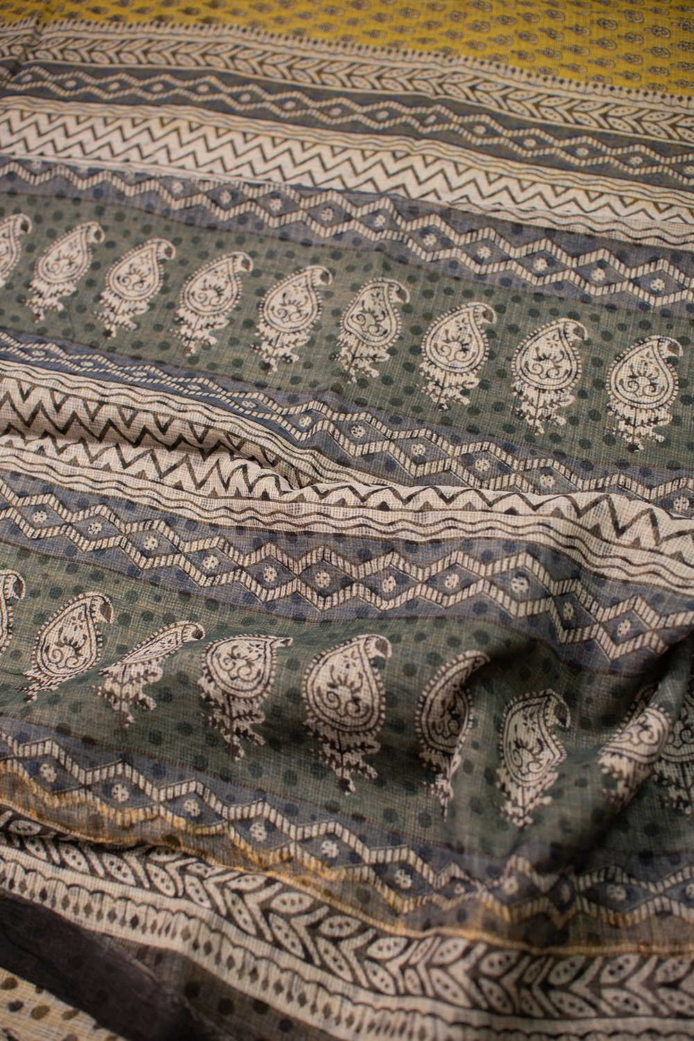 Block Printed Saree - Matkatus