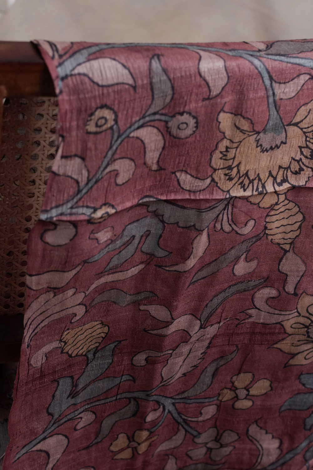 Pen Kalamkari Fabrics-Matkatus 