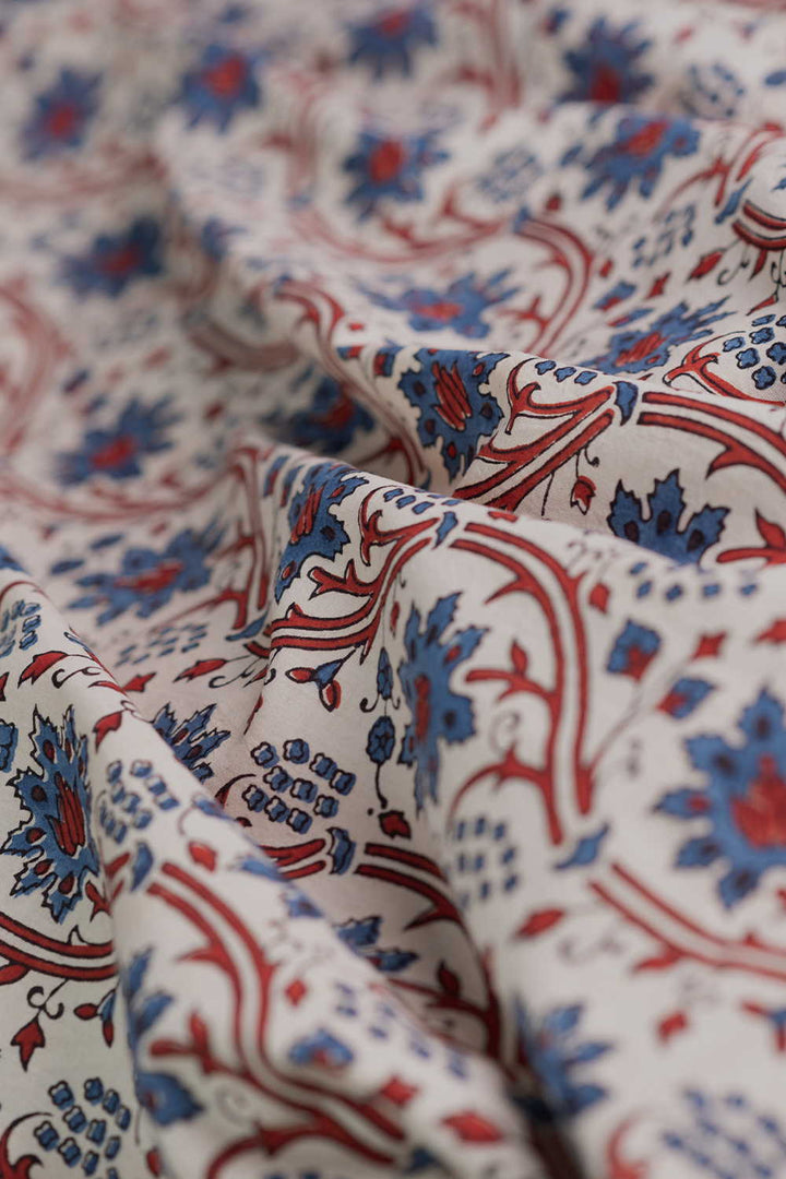 Block Printed Fabric- Matkatus 