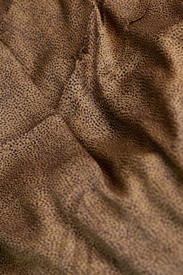 Block Printed Modal Silk Fabric - Matkatus 