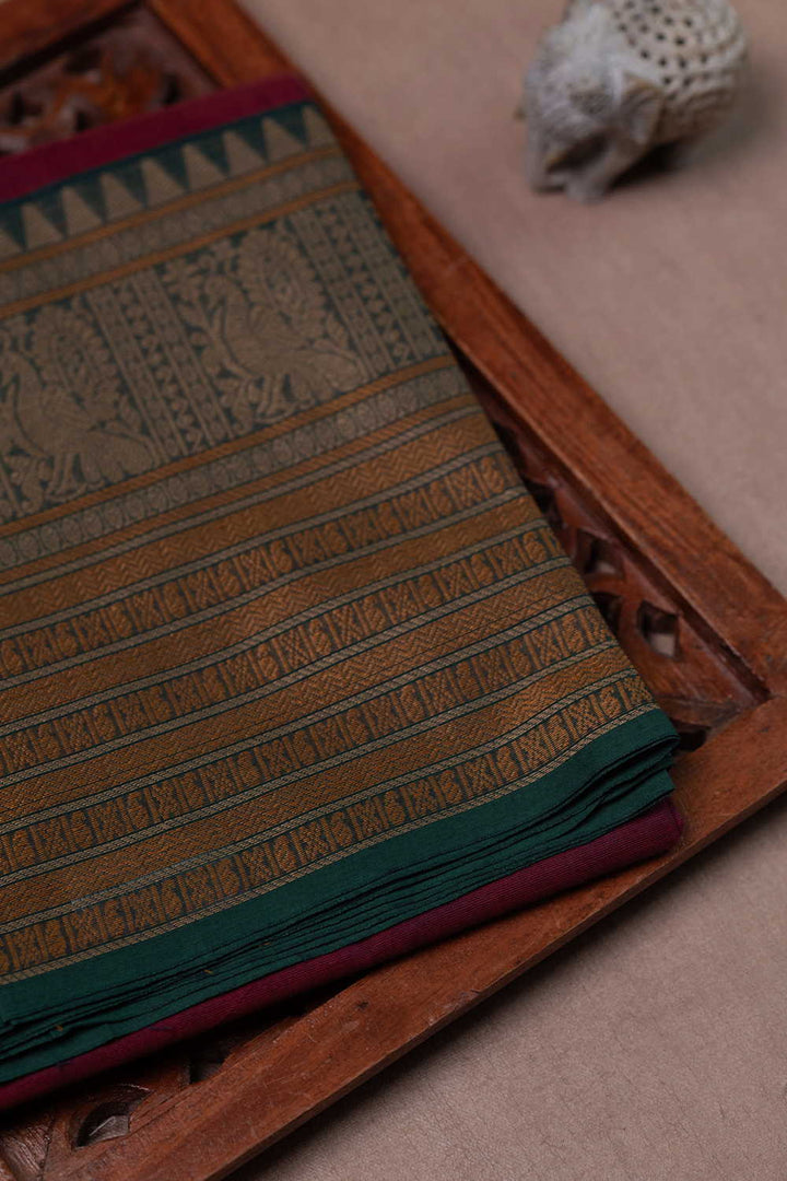 Kanchi Cotton Saree - Matkatus 