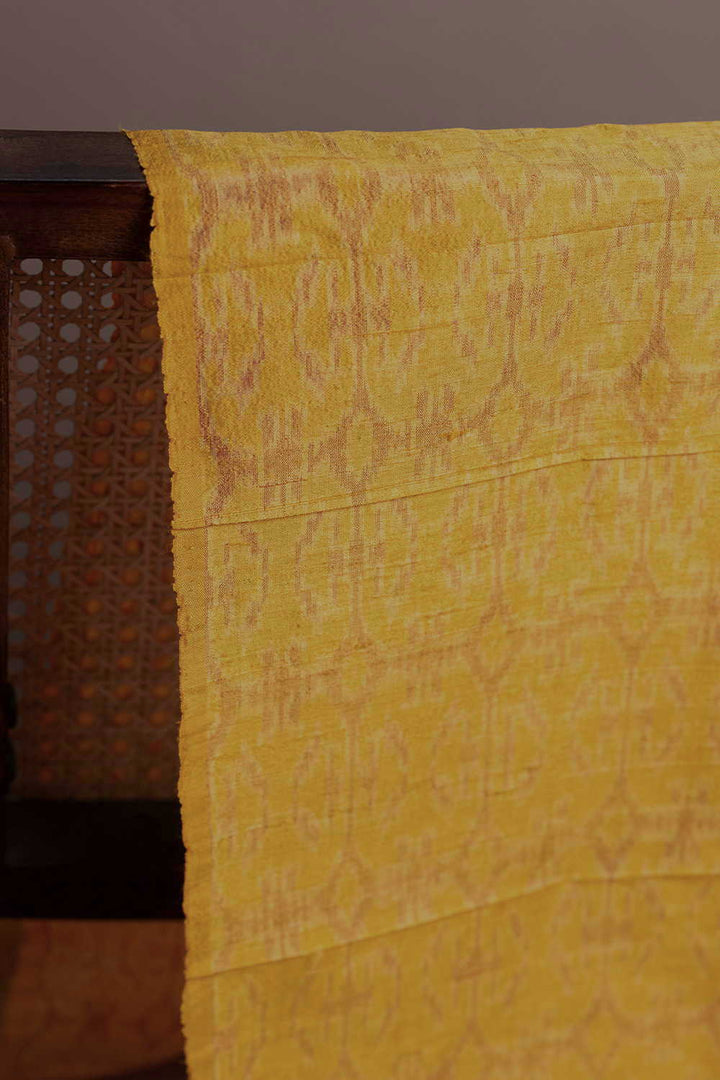 Ikat silk & Silk Cotton Fabric - Matkatus 
