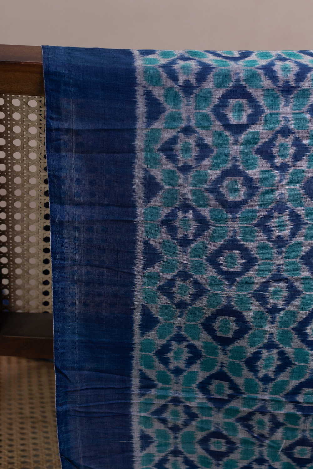 Patterned Orissa Ikat Cotton Fabric - 0.5m