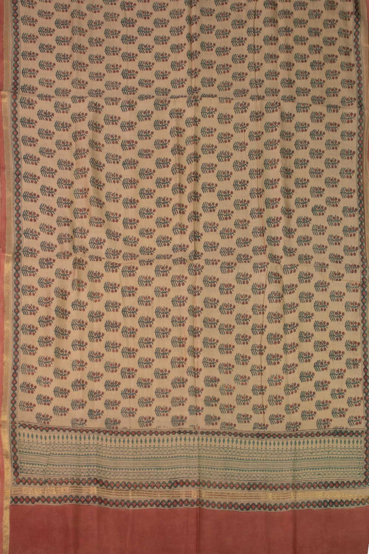 Chanderi silk Cotton Dupatta - Matkatus