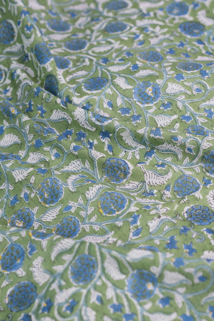 Block Printed Fabric - Matkatus 