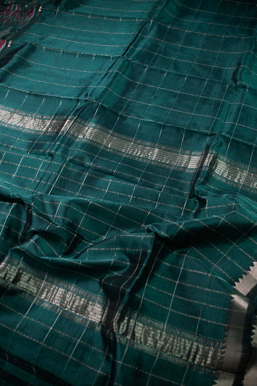 Mangalagiri Silk Cotton Saree - Matkatus 