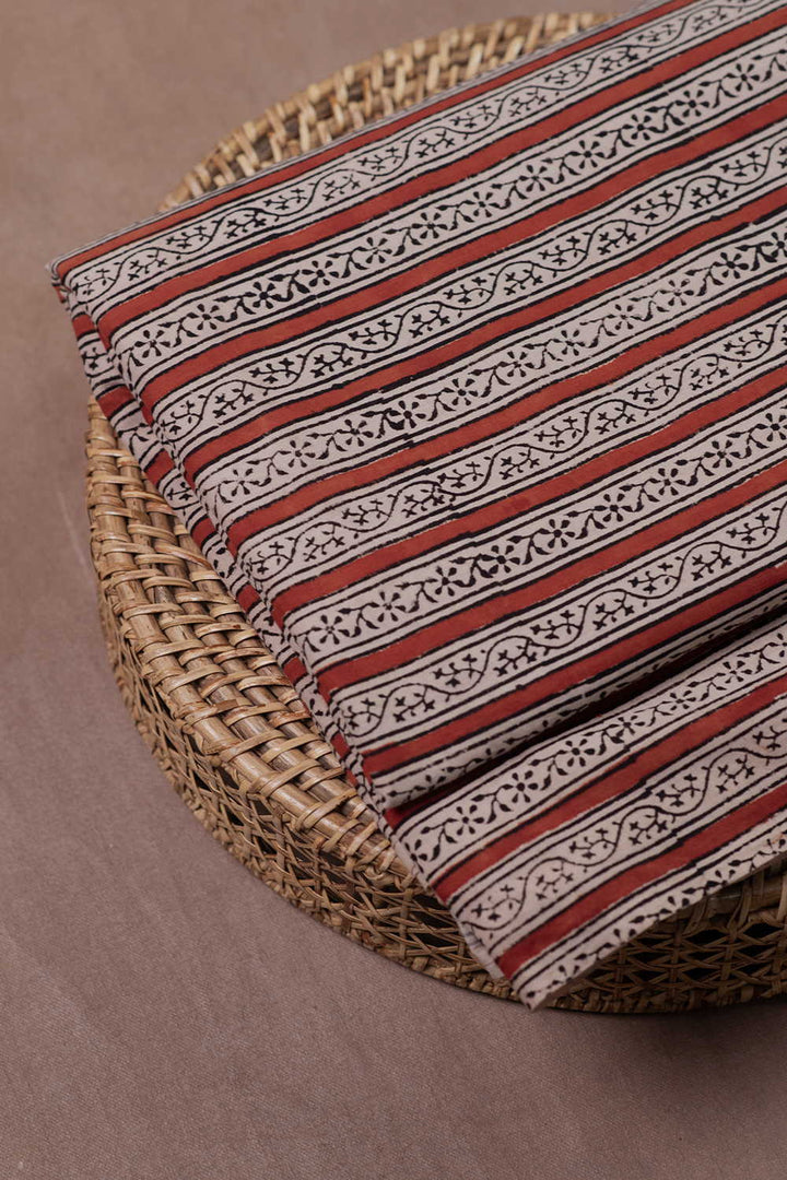 Block Printed Fabric-Matkatus 