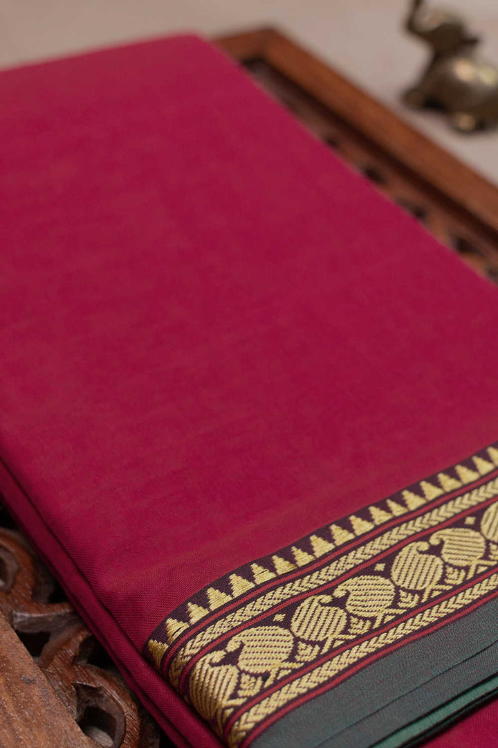 Narayanpet Cotton saree - Matkatus 