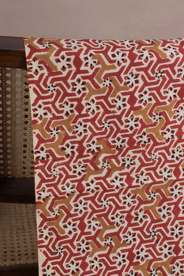 Block Printed Fabric-Matkatus 