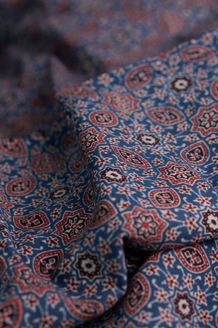 Block Printed Fabric- Matkatus 