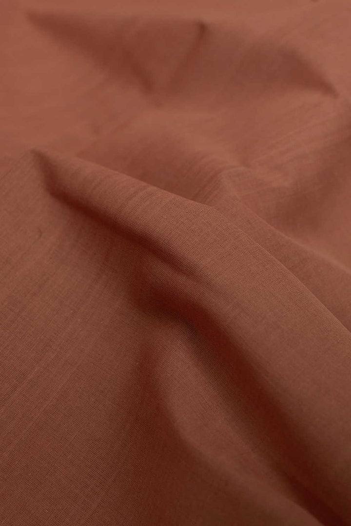 Darker Beige Mangalagiri Cotton Fabric