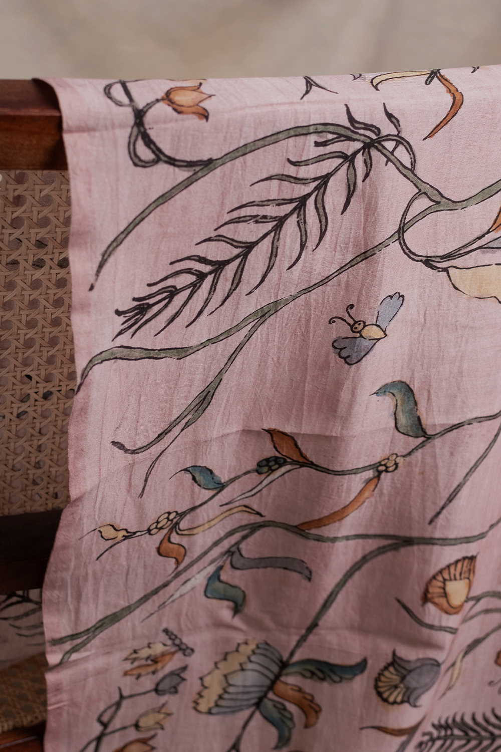 Pen Kalamkari Fabrics-Matkatus 