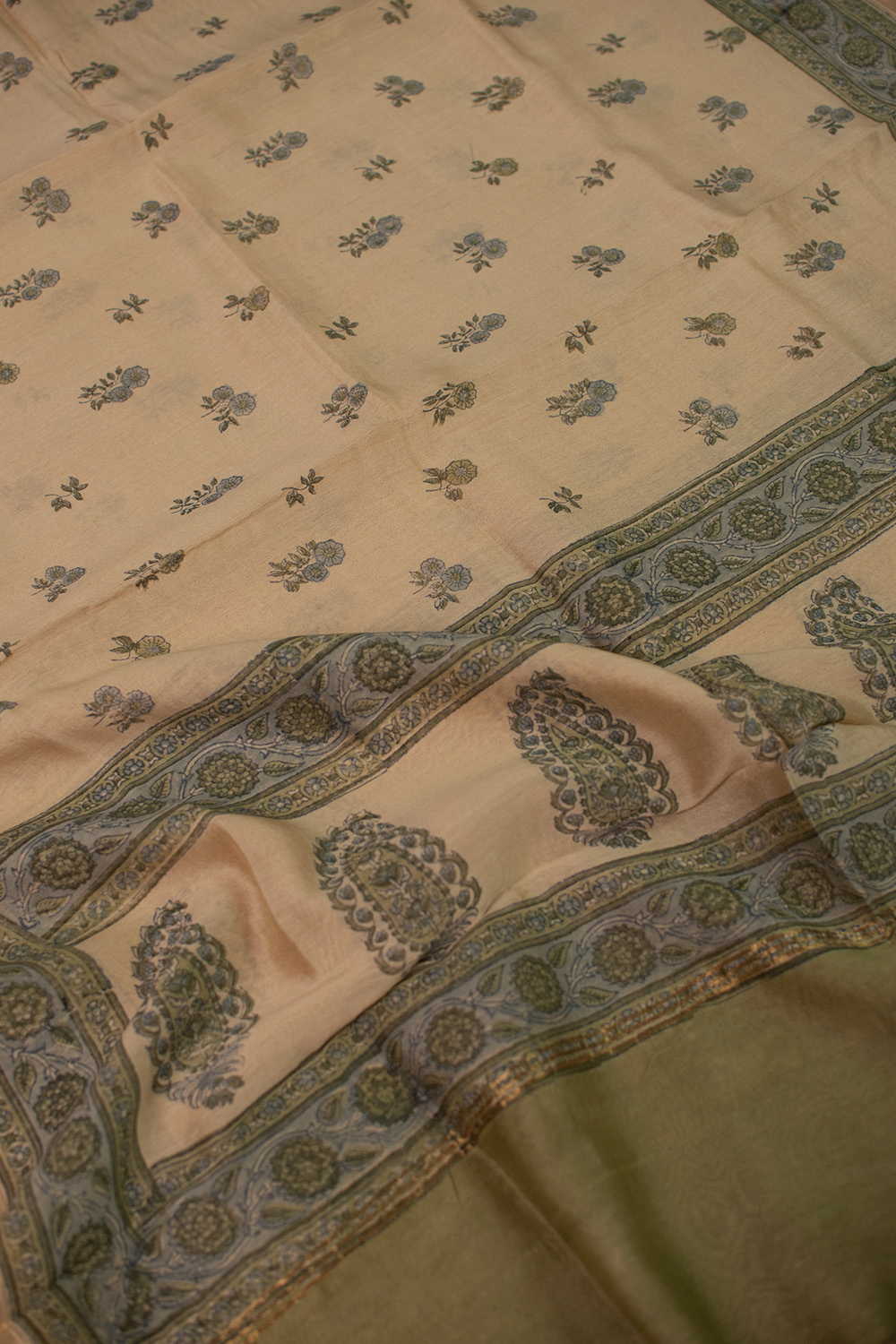 Chanderi silk Cotton Dupatta - Matkatus