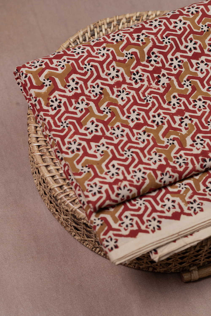 Bagru Print Fabric-Matkatus 