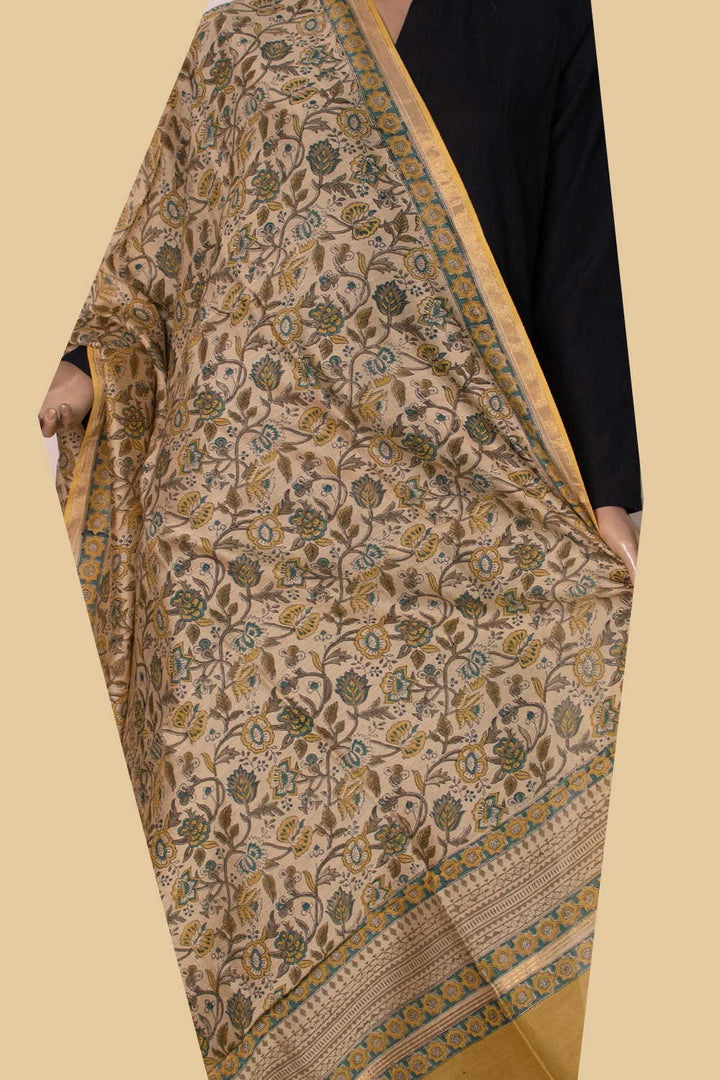 Silk Cotton Dupattas - Matkatus 