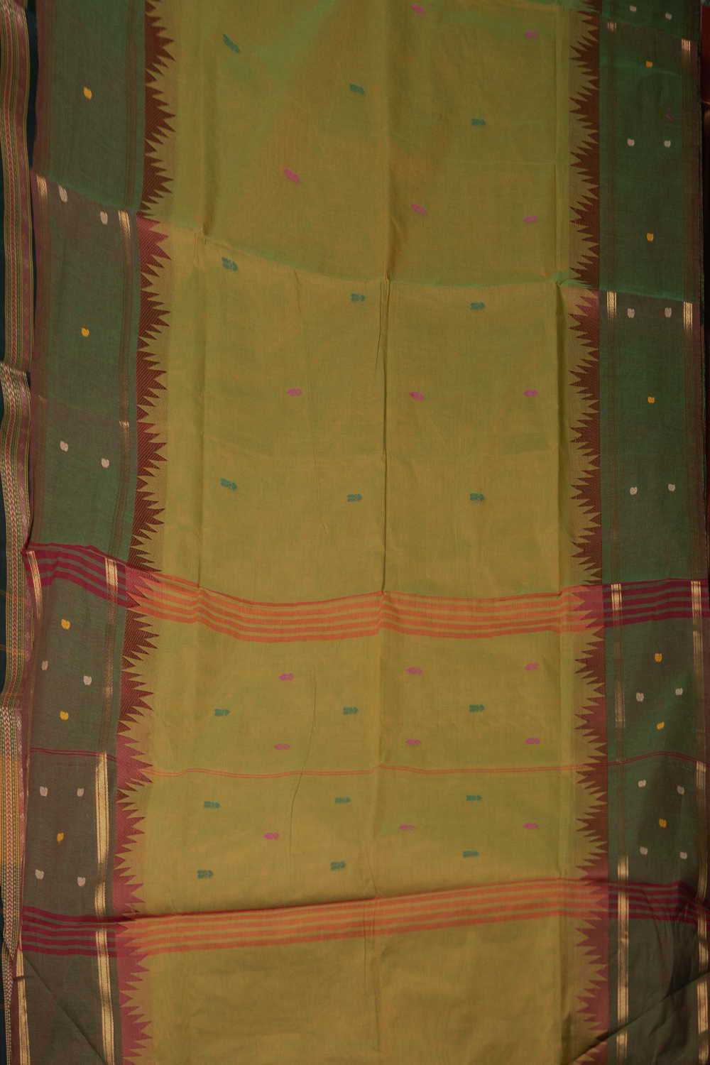 Traditional Cotton Saree - Matkatus 