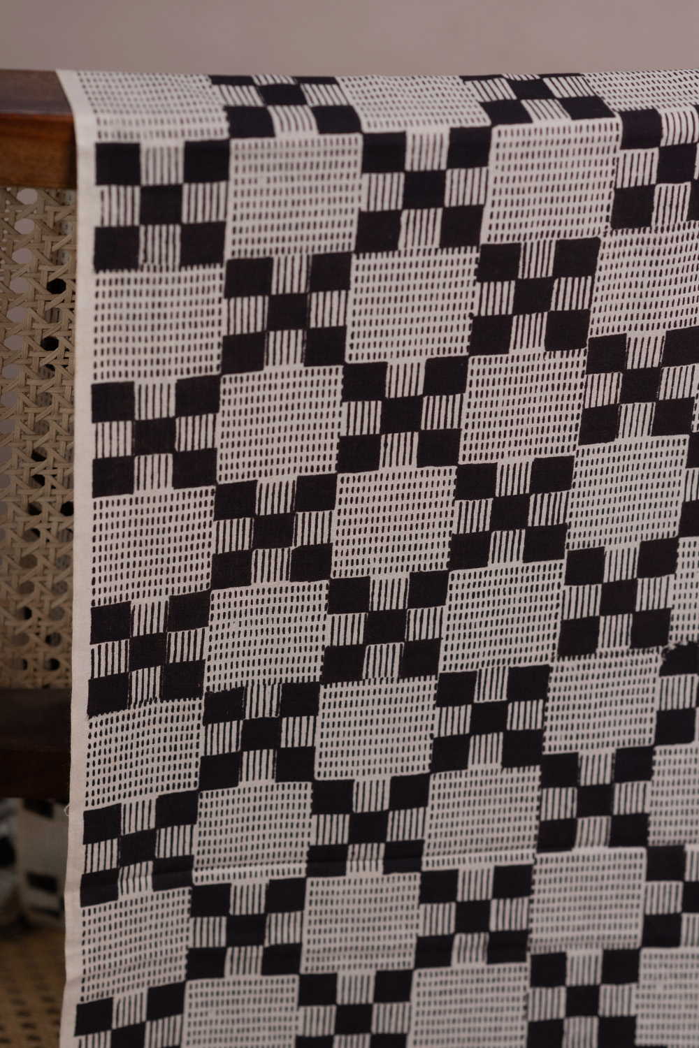 Block Printed Fabric-Matkatus 