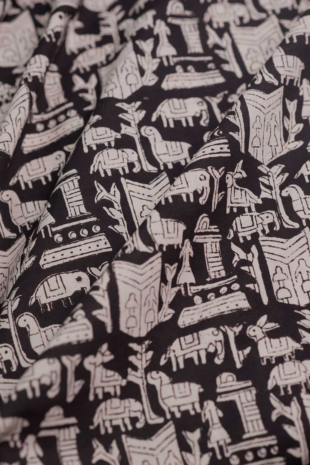 Block Printed Fabric - Matkatus 