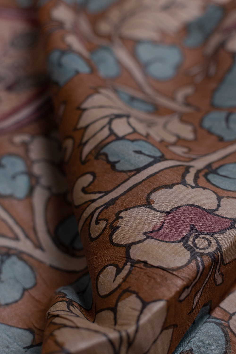Pen Kalamkari Fabrics-Matkatus 