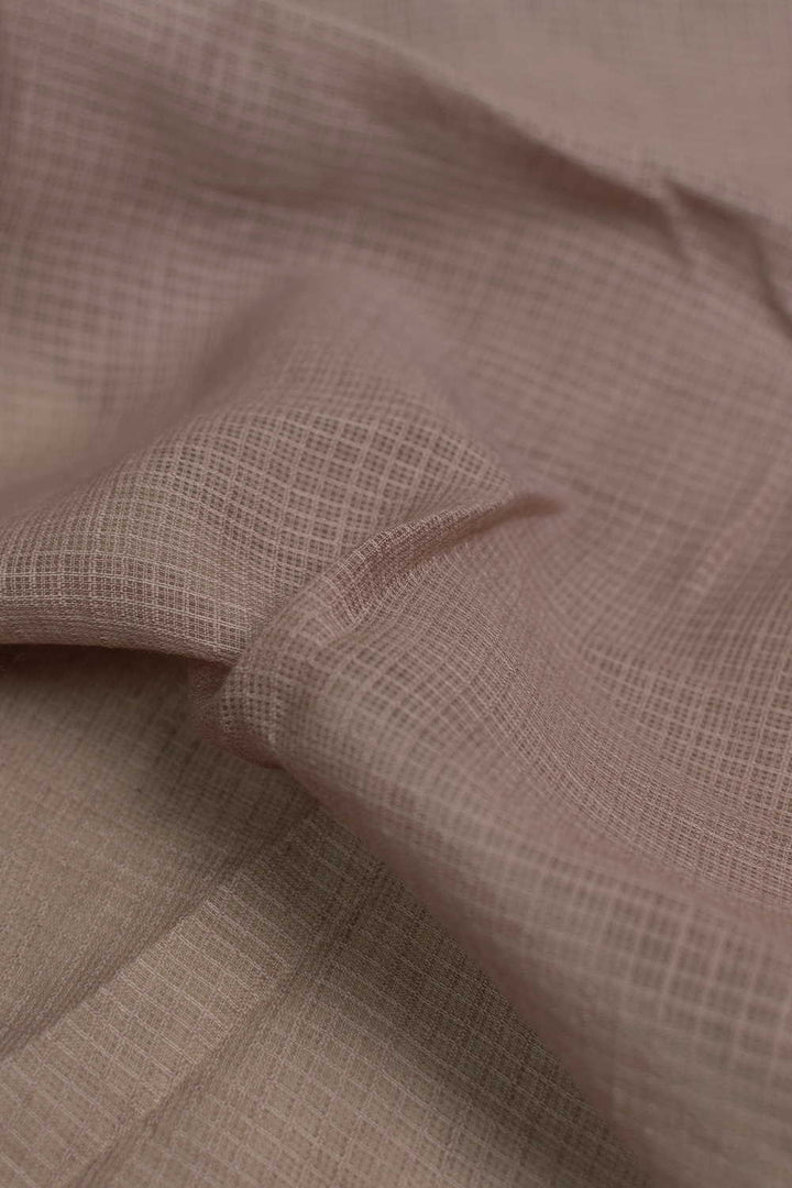 Light Brown Kota Cotton Fabric