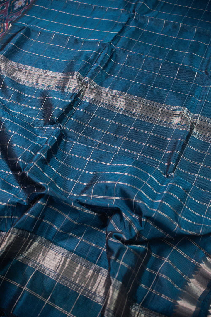 Mangalagiri Silk Cotton Saree - Matkatus 