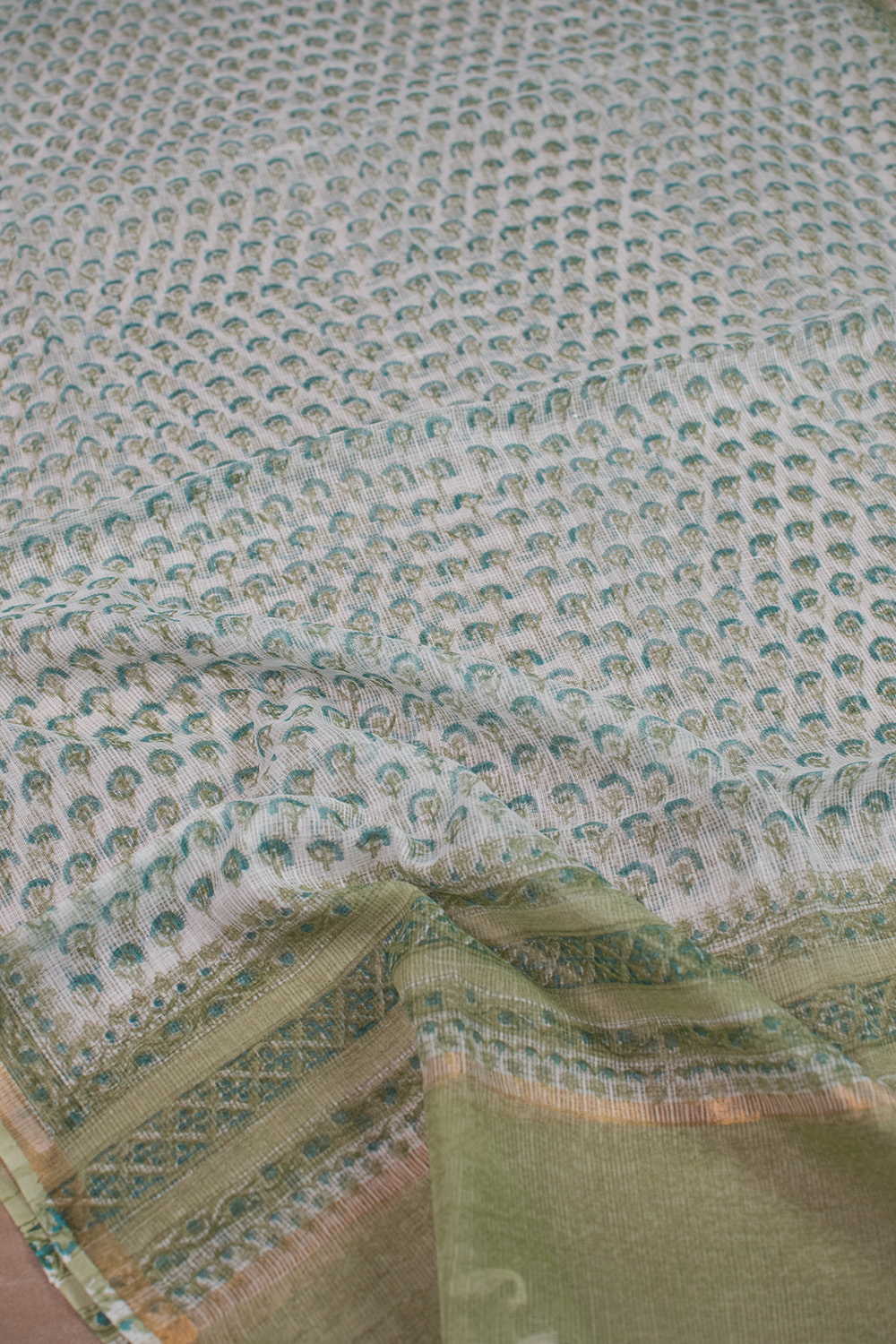 Block Printed Dupatta - Matkatus 