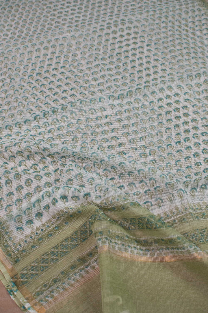 Block Printed Dupatta - Matkatus 