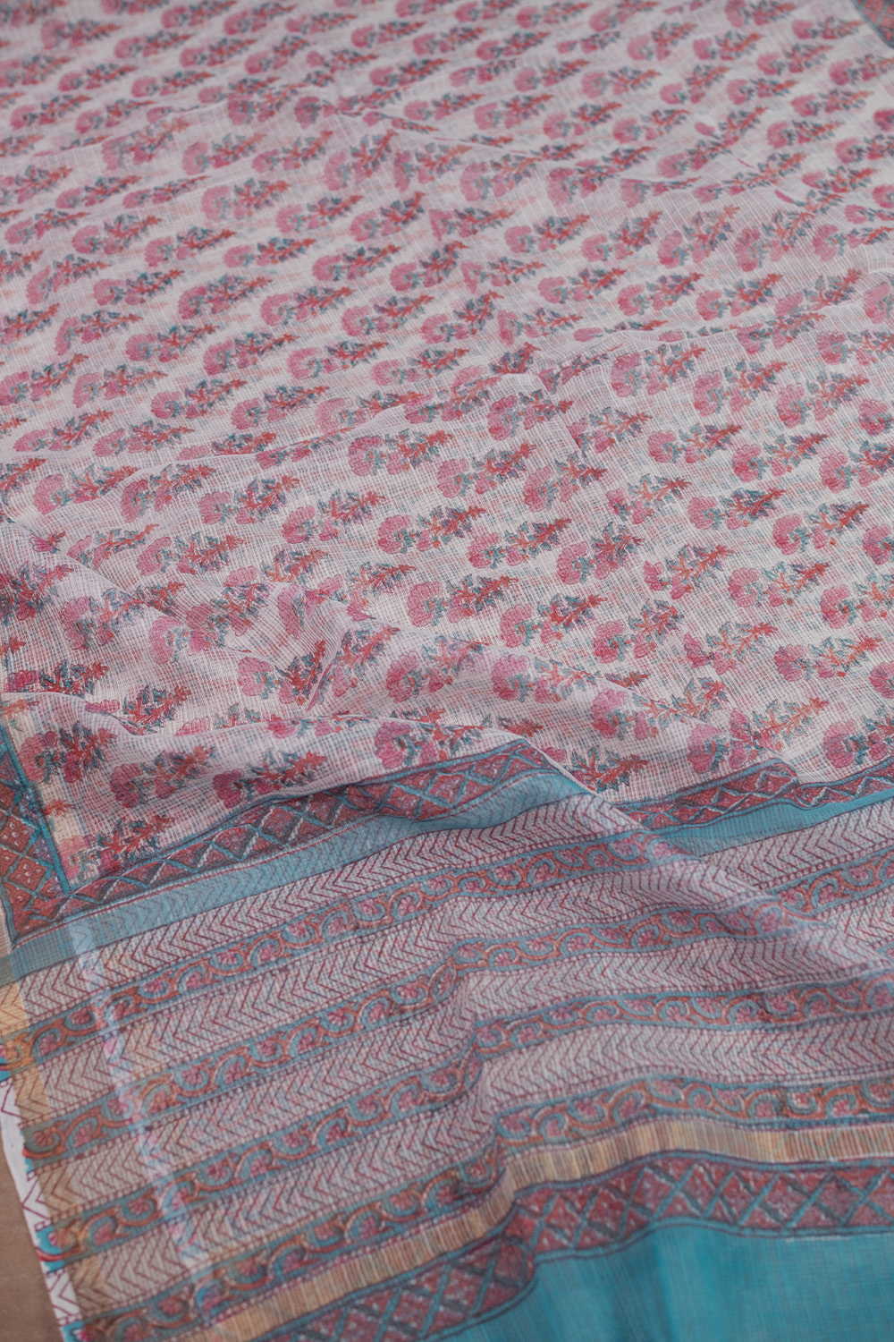 Block Printed Dupatta - Matkatus 