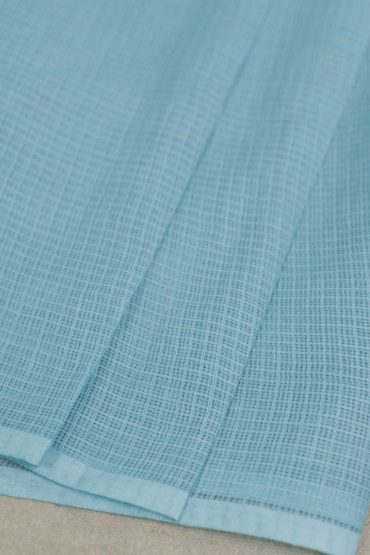 Light Blue Kota Cotton Fabric