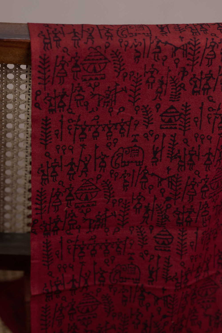 Block Printed Fabric - Matkatus 