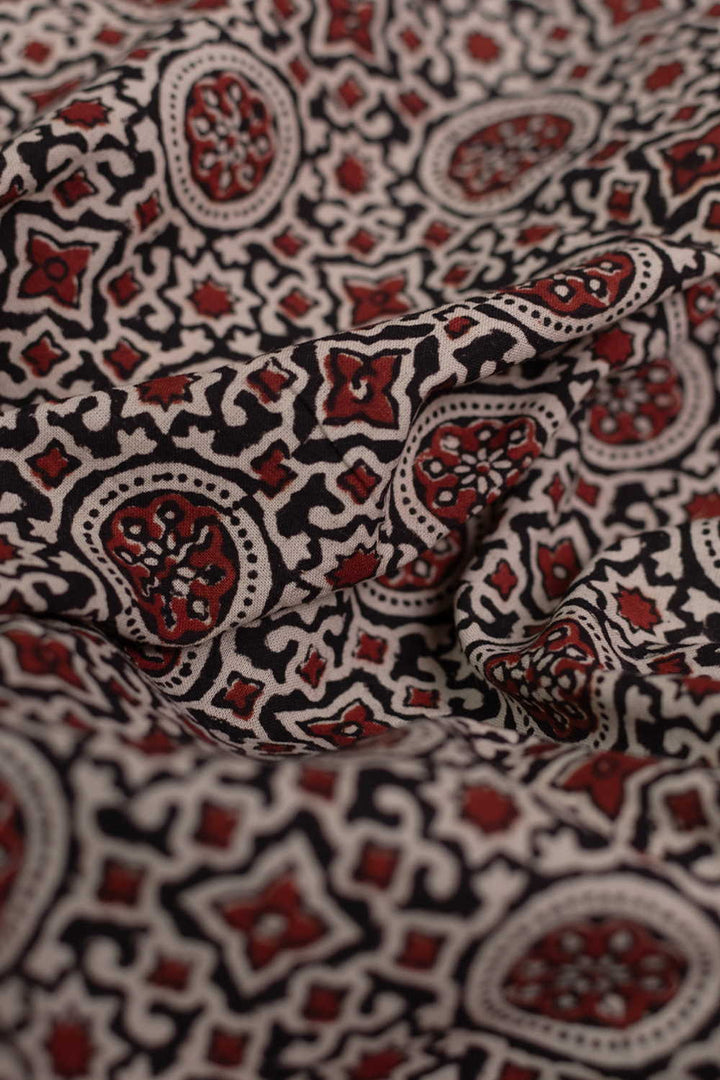 Block Printed Fabric-Matkatus 