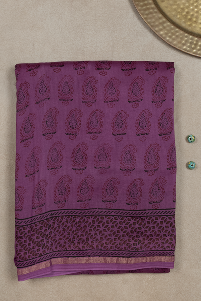 Printed Saree - Buy Latest Hand Block Printed Silk Cotton Saree – Matkatus