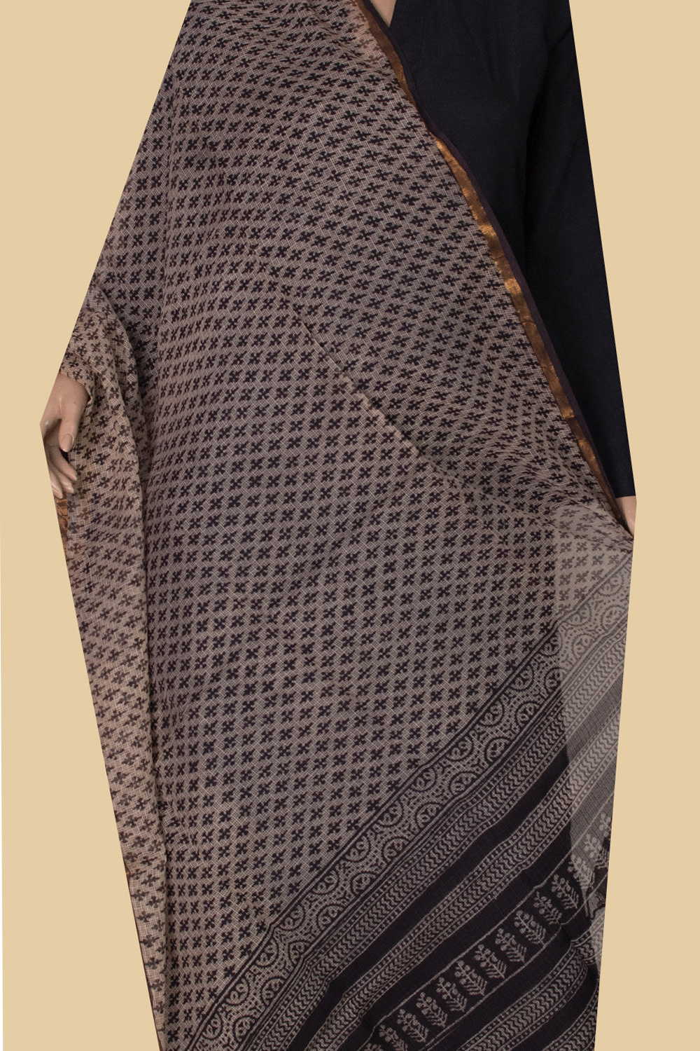 Block Printed Dupattas - Matkatus 